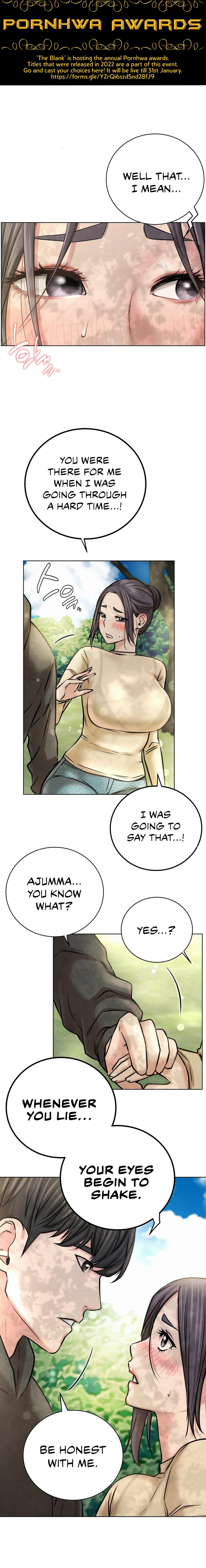 Staying with Ajumma Chapter 44 - Page 1