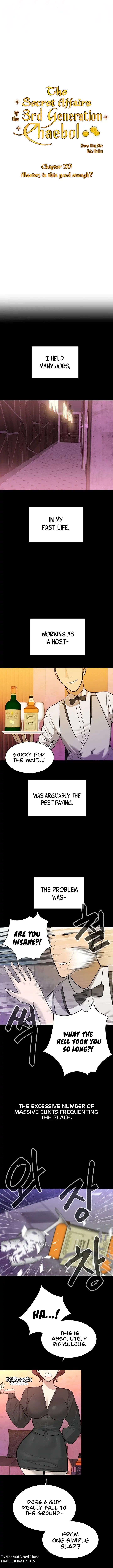 The Secret Affairs Of The 3rd Generation Chaebol Chapter 20 - Page 2