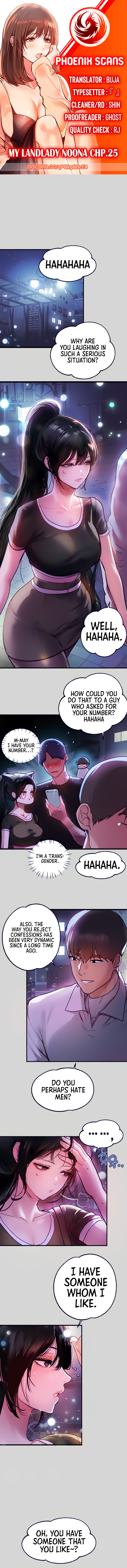 My Landlady Noona Chapter 25 - Page 1