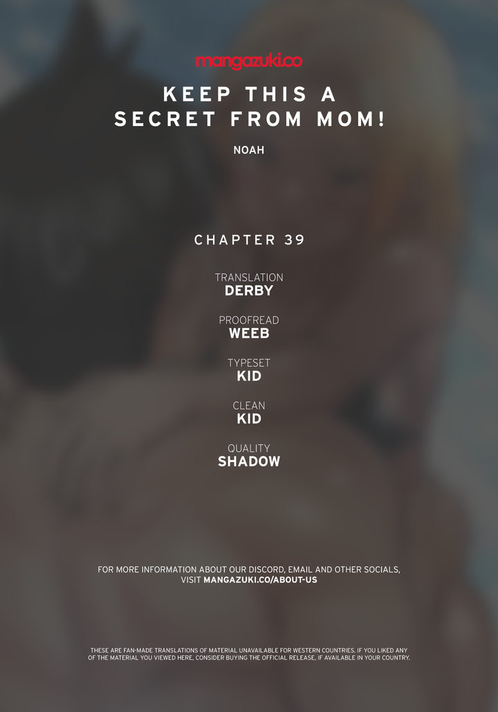 Keep it a secret from your mother! Chapter 39 - Page 1