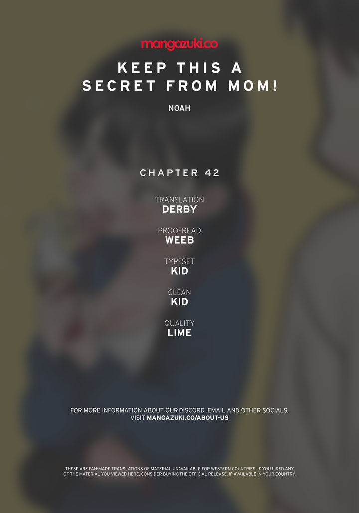 Keep it a secret from your mother! Chapter 42 - Page 1