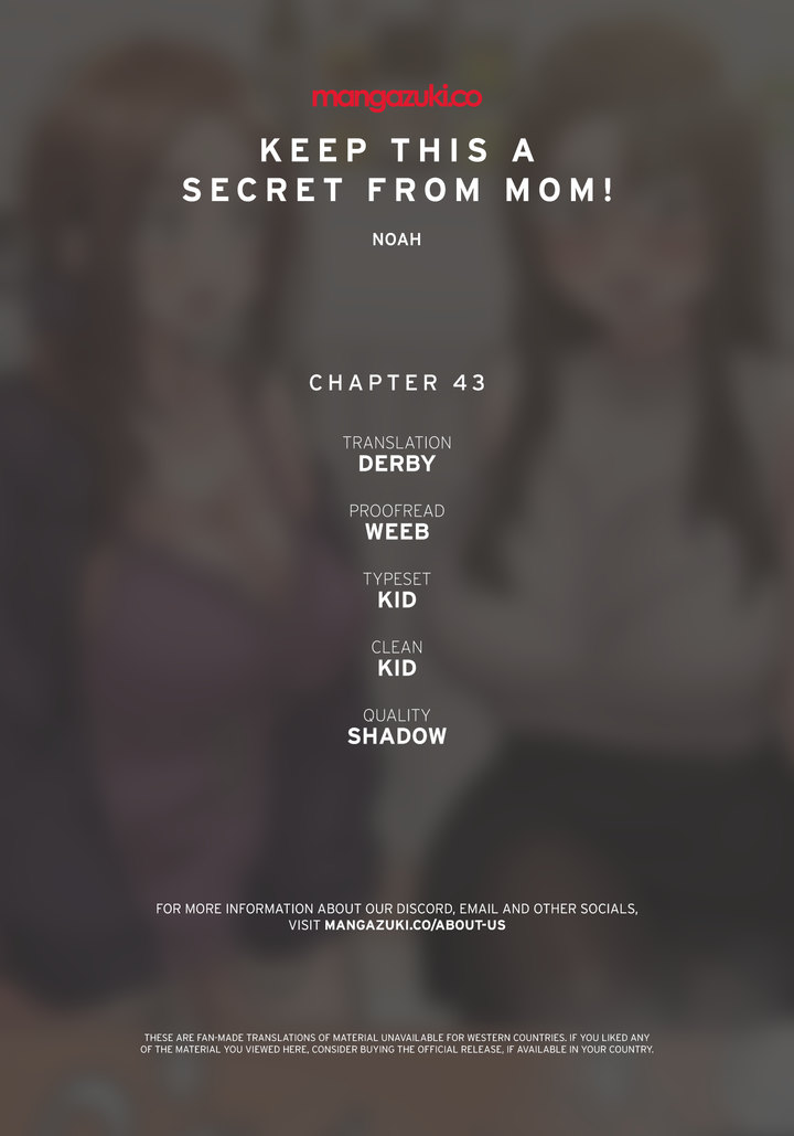 Keep it a secret from your mother! Chapter 43 - Page 1