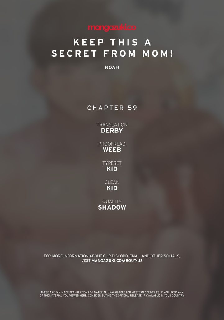 Keep it a secret from your mother! Chapter 59 - Page 1