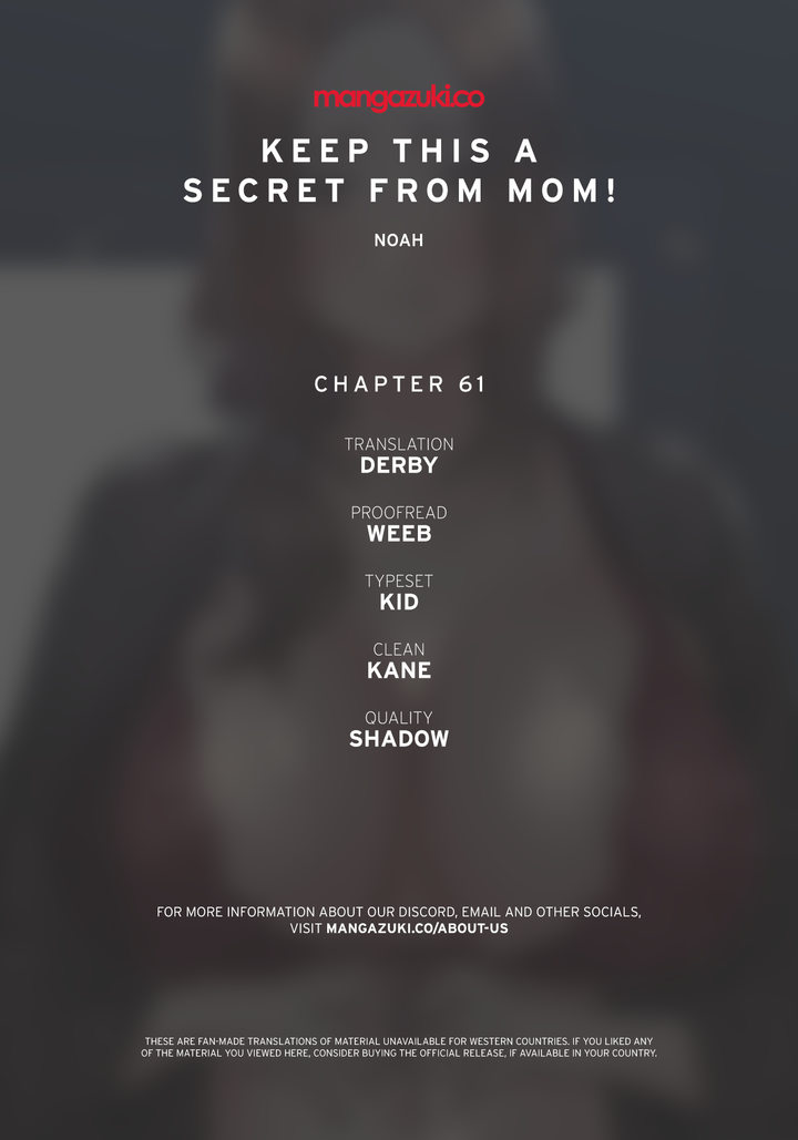 Keep it a secret from your mother! Chapter 61 - Page 1