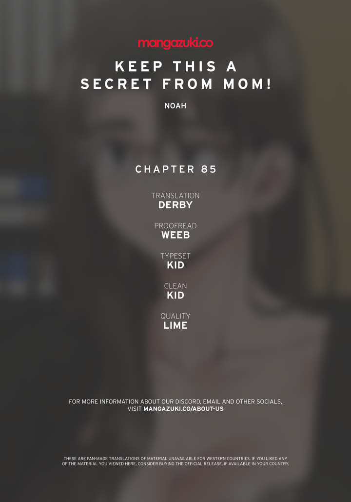 Keep it a secret from your mother! Chapter 85 - Page 1