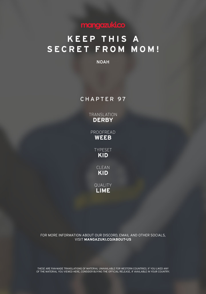 Keep it a secret from your mother! Chapter 97 - Page 1