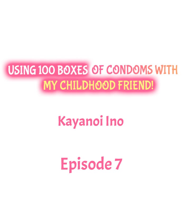 Using 100 Boxes of Condoms With My Friend! Chapter 7 - Page 1