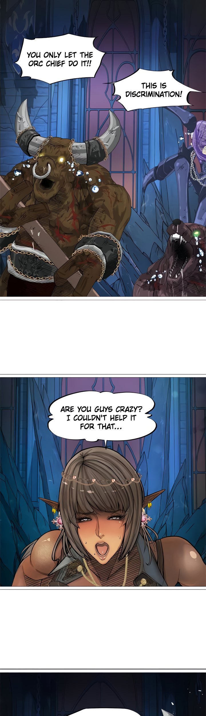 The DARK ELF QUEEN and the SLAVE ORC Chapter 30 - Page 27