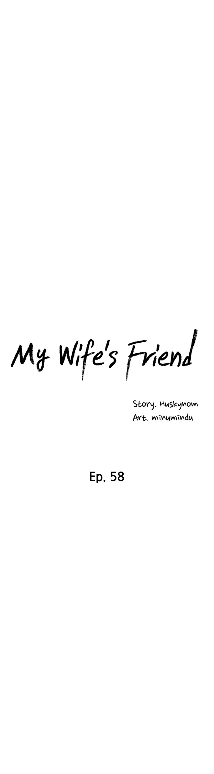 My Wife’s Friend Chapter 58 - Page 6