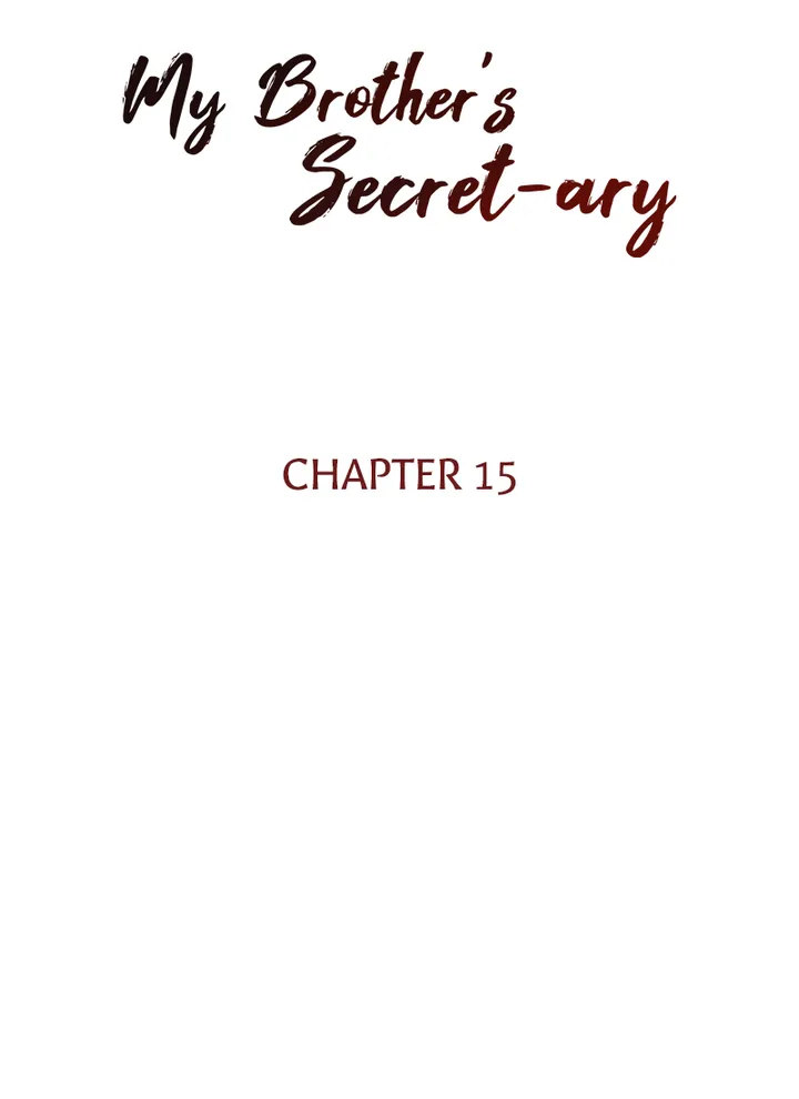 My Brother’s Secret-ary Chapter 15 - Page 4