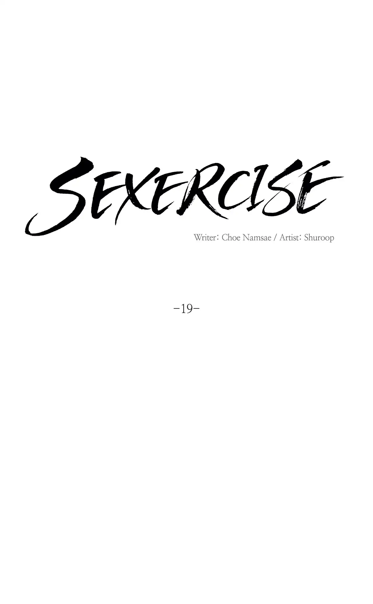 Sexercise Chapter 19 - Page 1