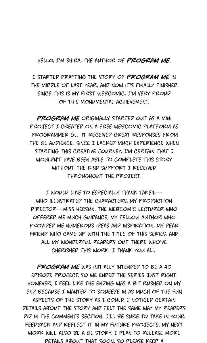 Program Me Chapter 40.5 - Page 1