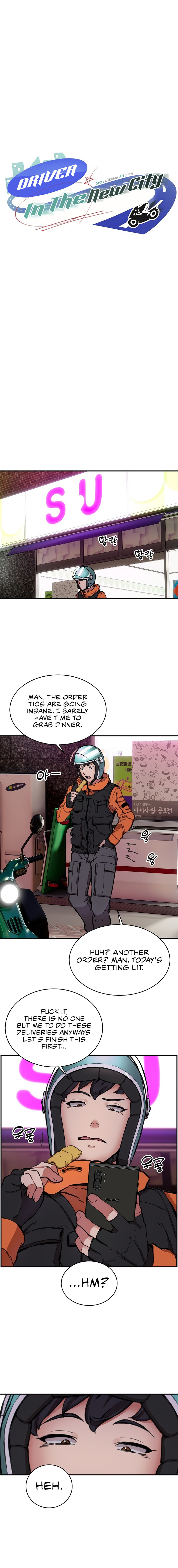 Driver in the New City Chapter 8 - Page 12