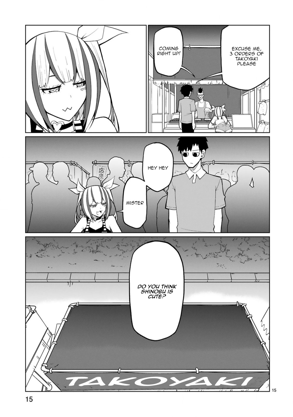 Tedama ni Toritai Kurokiya-san Chapter 23 - Page 15