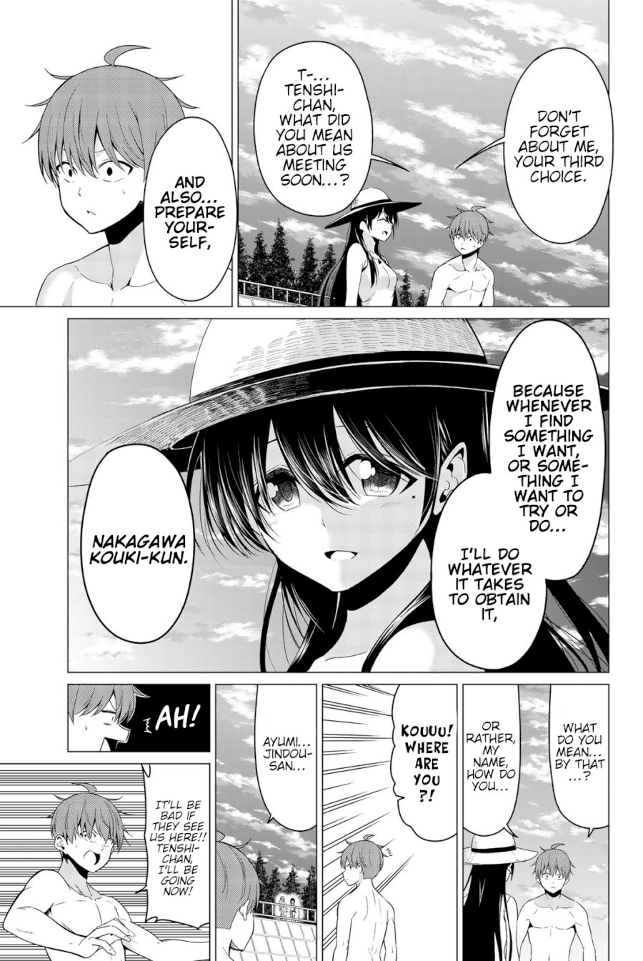 Sekai ka Kanojo ka Erabenai Chapter 20 - Page 17