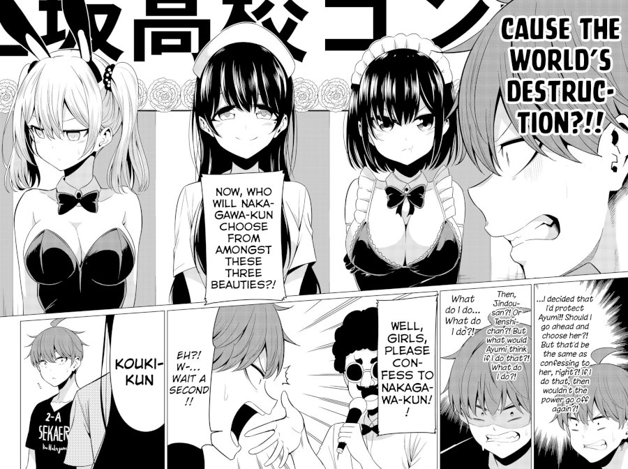 Sekai ka Kanojo ka Erabenai Chapter 27 - Page 3