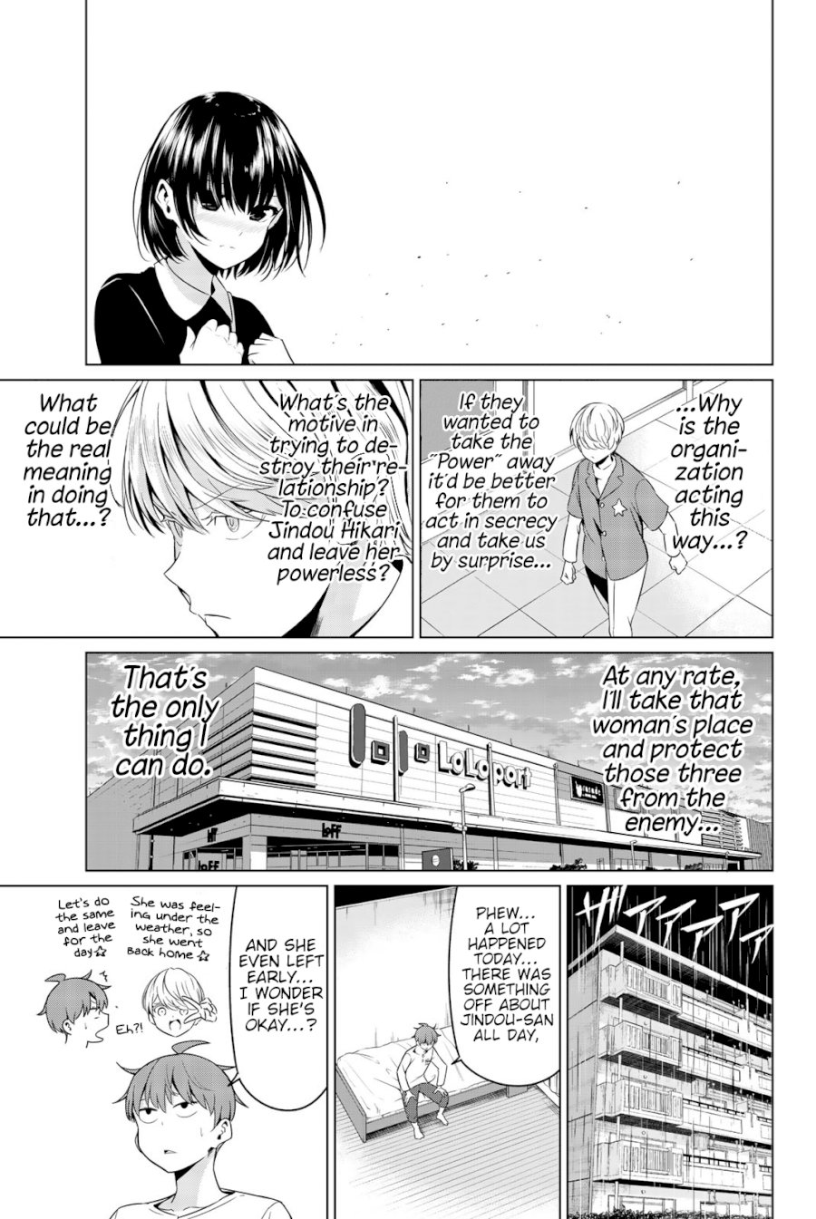 Sekai ka Kanojo ka Erabenai Chapter 30 - Page 17