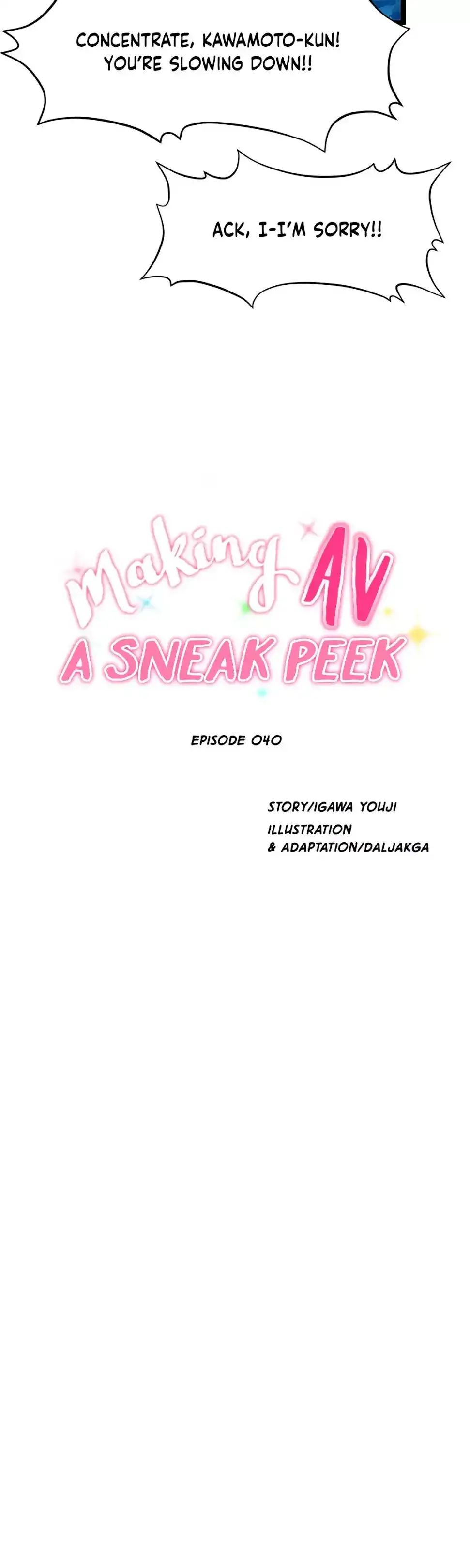 Making AV: A Sneak Peek Chapter 40 - Page 22