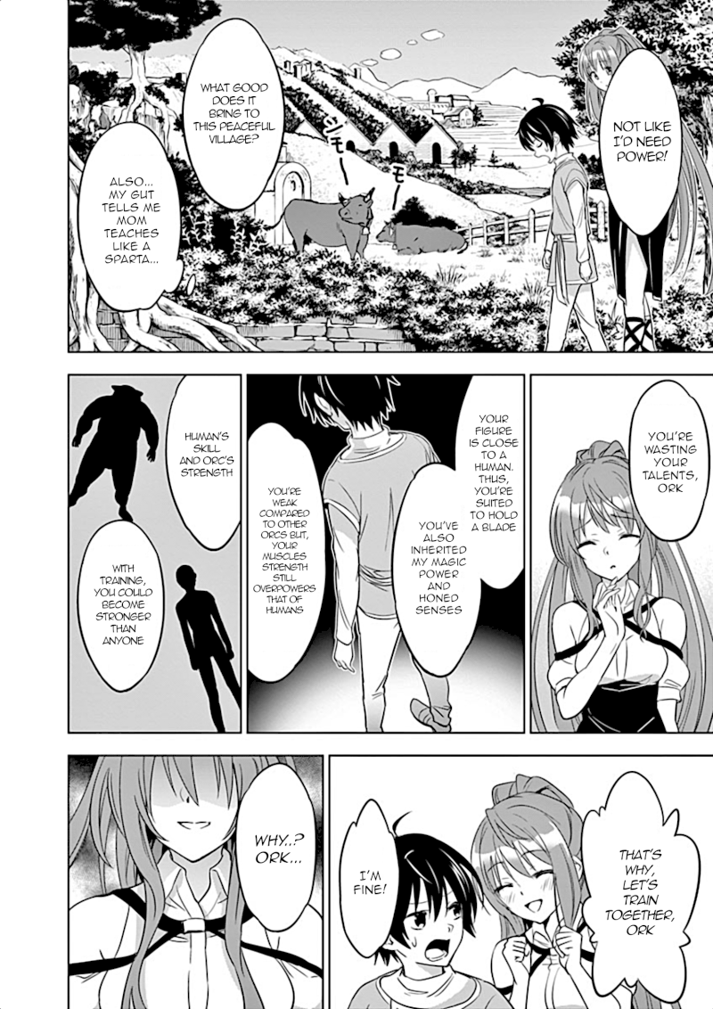 Shijou Saikyou Orc-san no Tanoshii Tanetsuke Harem Zukuri Chapter 1 - Page 11