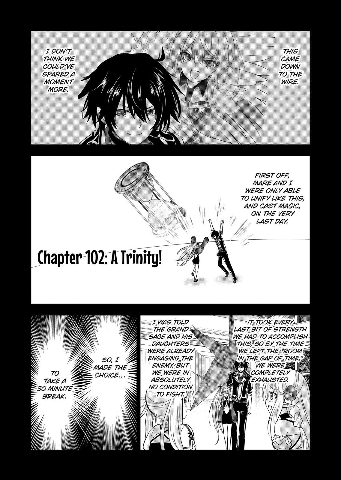 Shijou Saikyou Orc-san no Tanoshii Tanetsuke Harem Zukuri Chapter 102 - Page 1