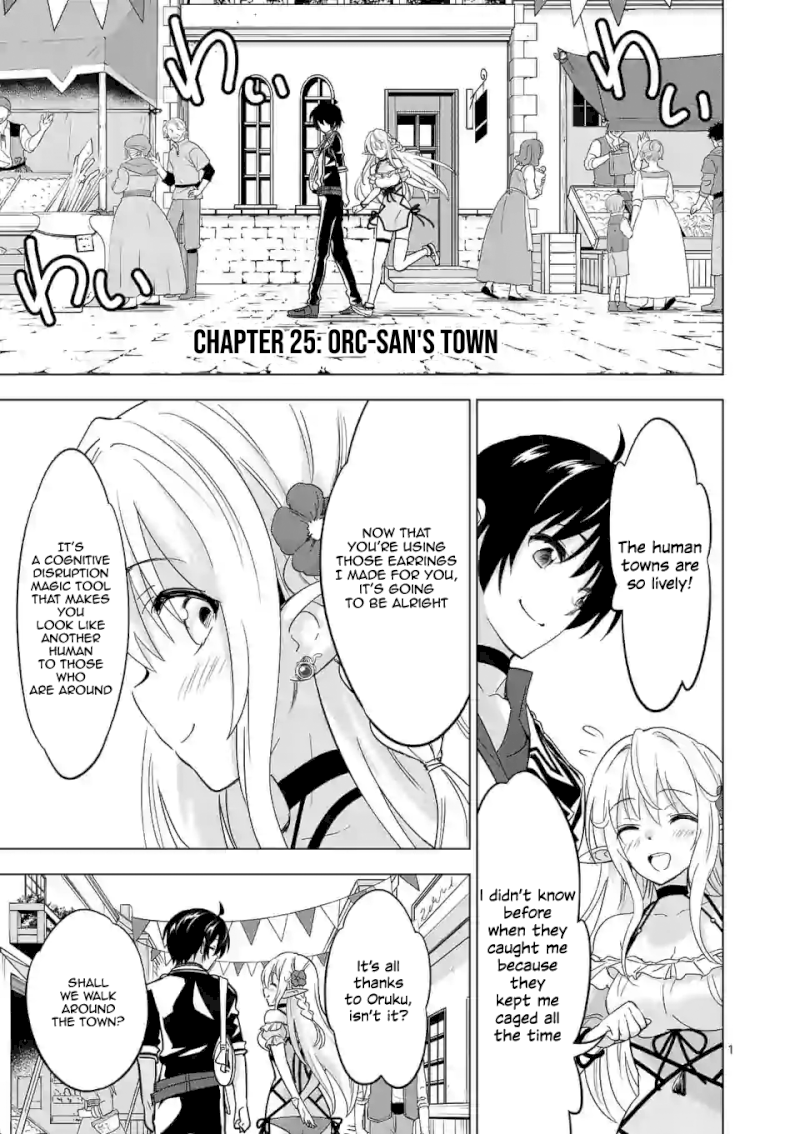 Shijou Saikyou Orc-san no Tanoshii Tanetsuke Harem Zukuri Chapter 25 - Page 2