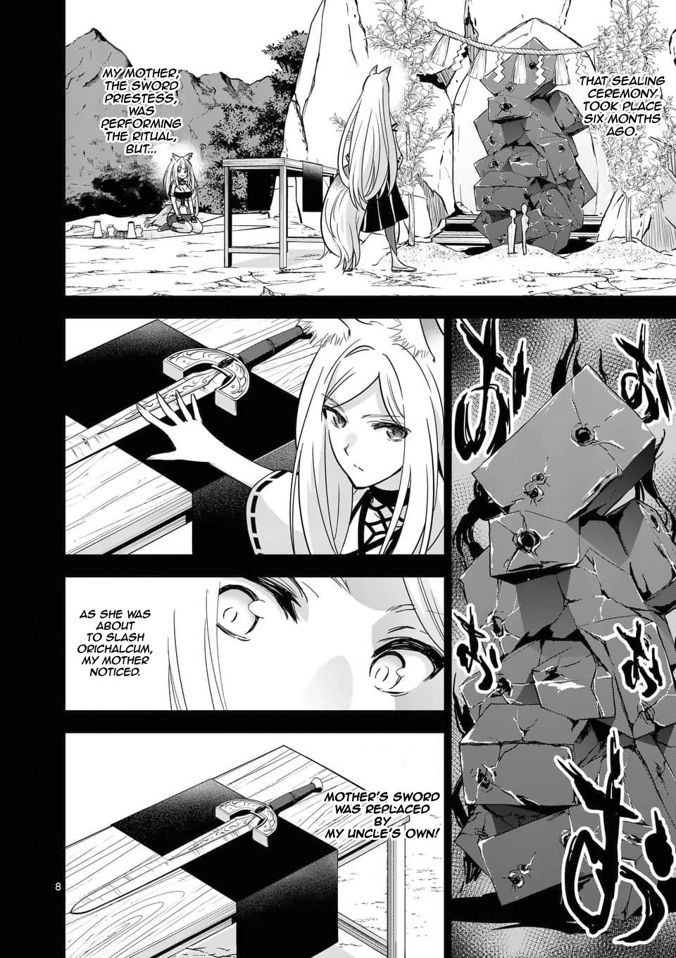 Shijou Saikyou Orc-san no Tanoshii Tanetsuke Harem Zukuri Chapter 33 - Page 9