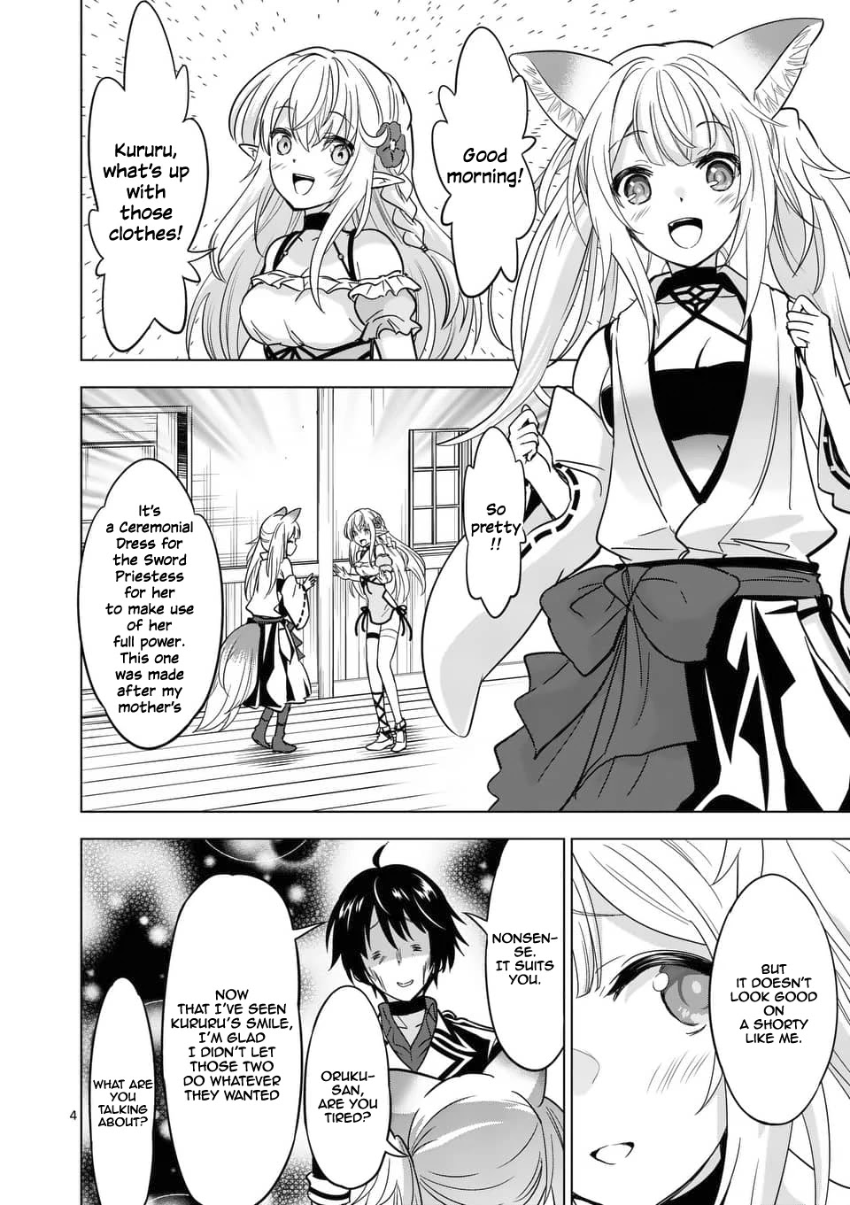 Shijou Saikyou Orc-san no Tanoshii Tanetsuke Harem Zukuri Chapter 37 - Page 4