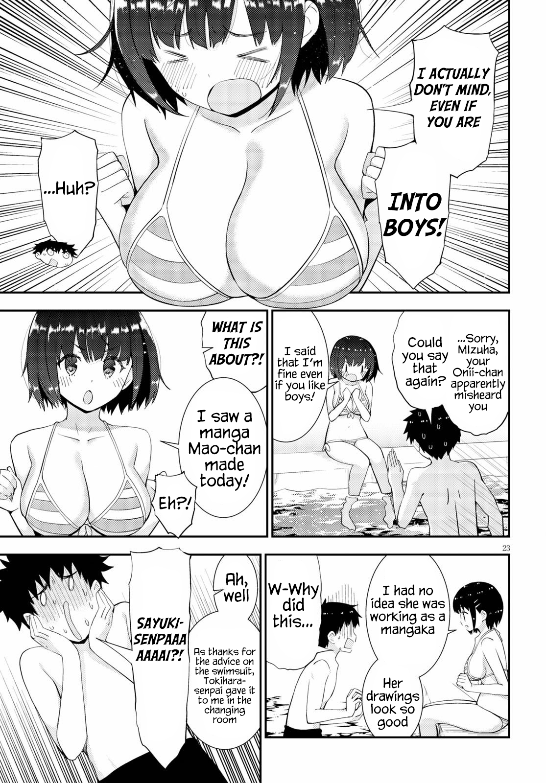 Kawaikereba Hentai demo Suki ni Natte Kuremasu ka? Chapter 32 - Page 23