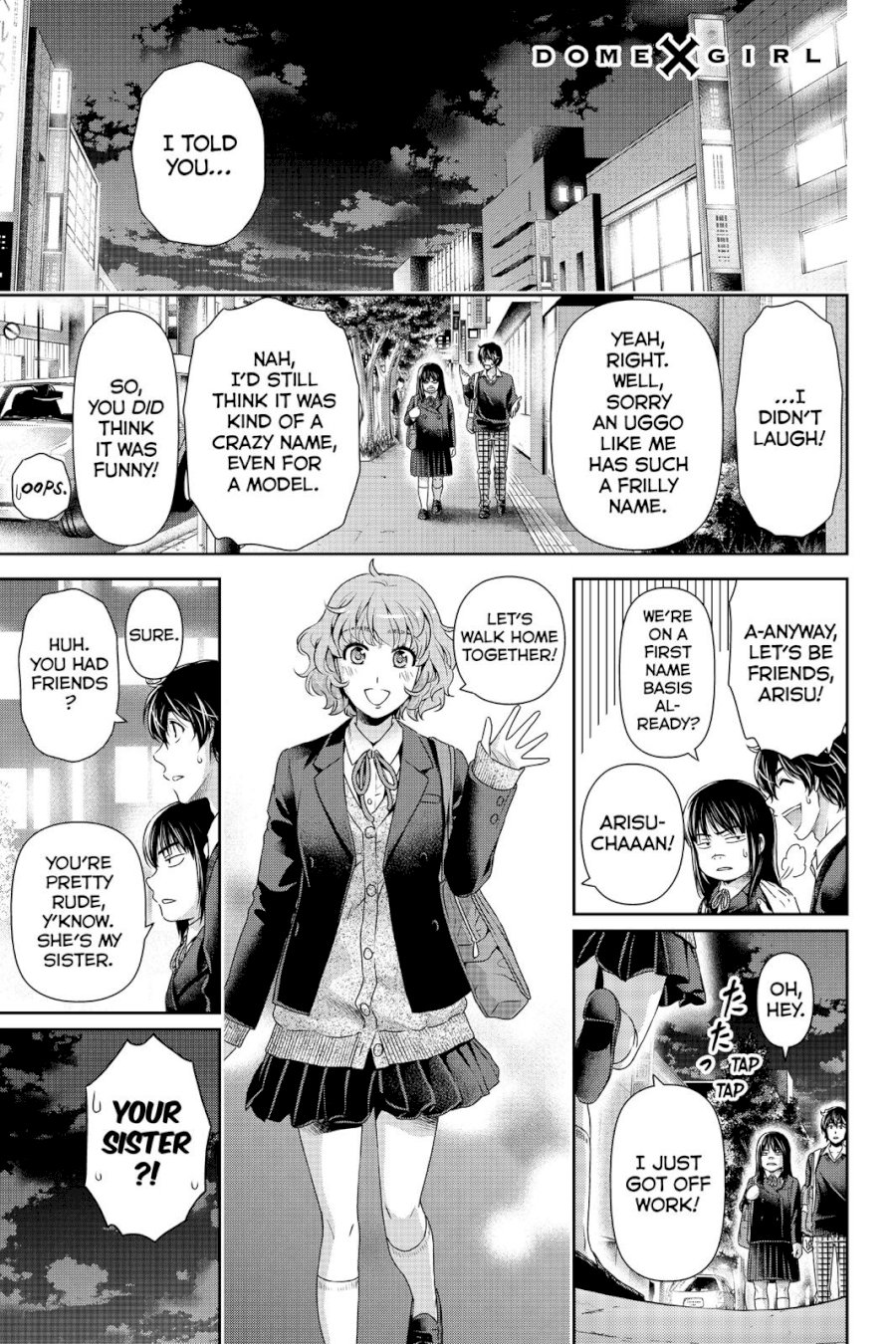 Domestic na Kanojo Chapter 122 - Page 1