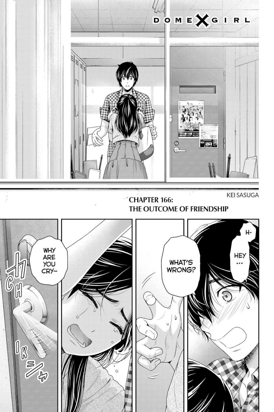 Domestic na Kanojo Chapter 166 - Page 1