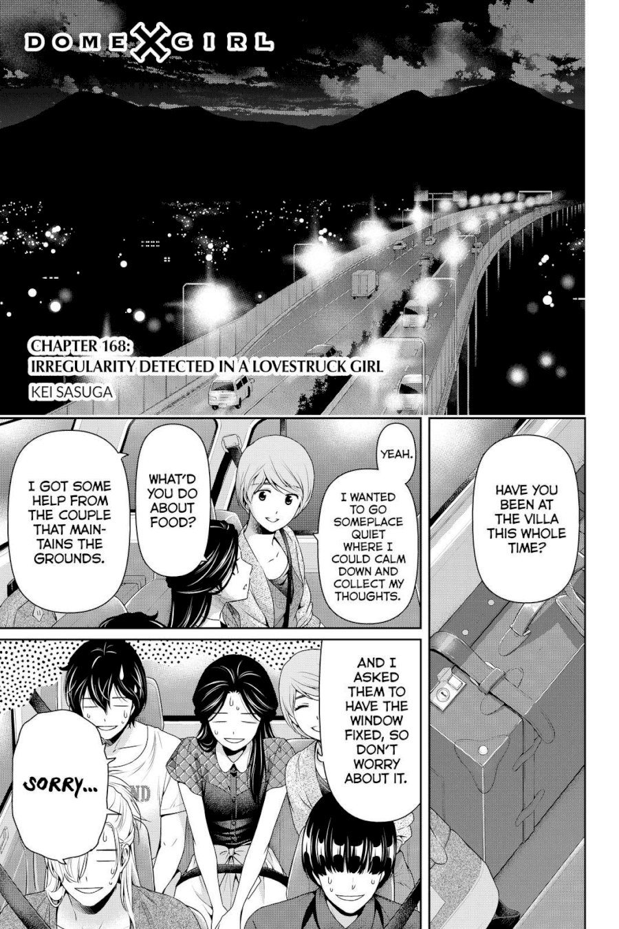 Domestic na Kanojo Chapter 168 - Page 1