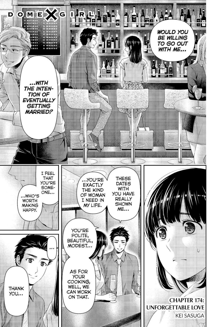 Domestic na Kanojo Chapter 174 - Page 1