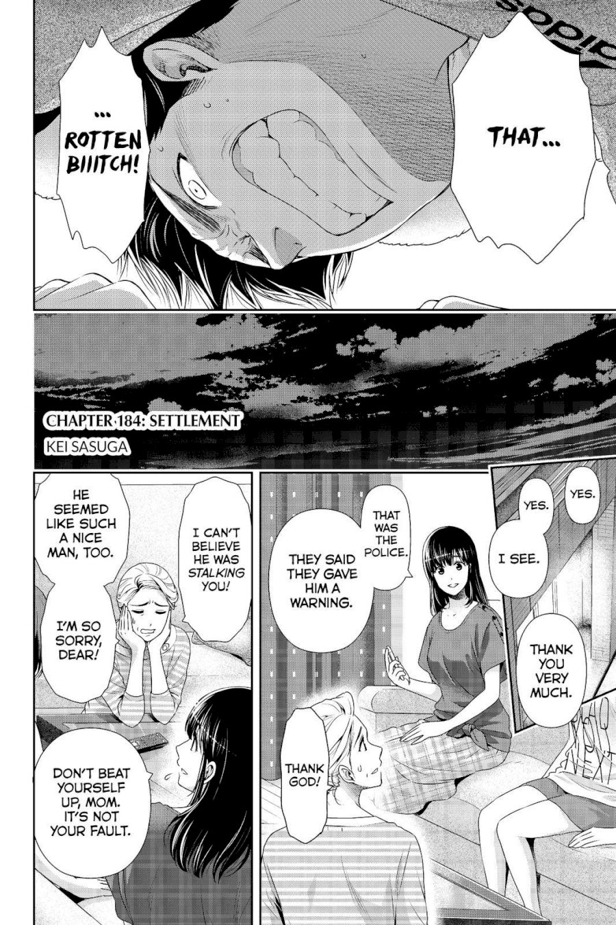 Domestic na Kanojo Chapter 184 - Page 2