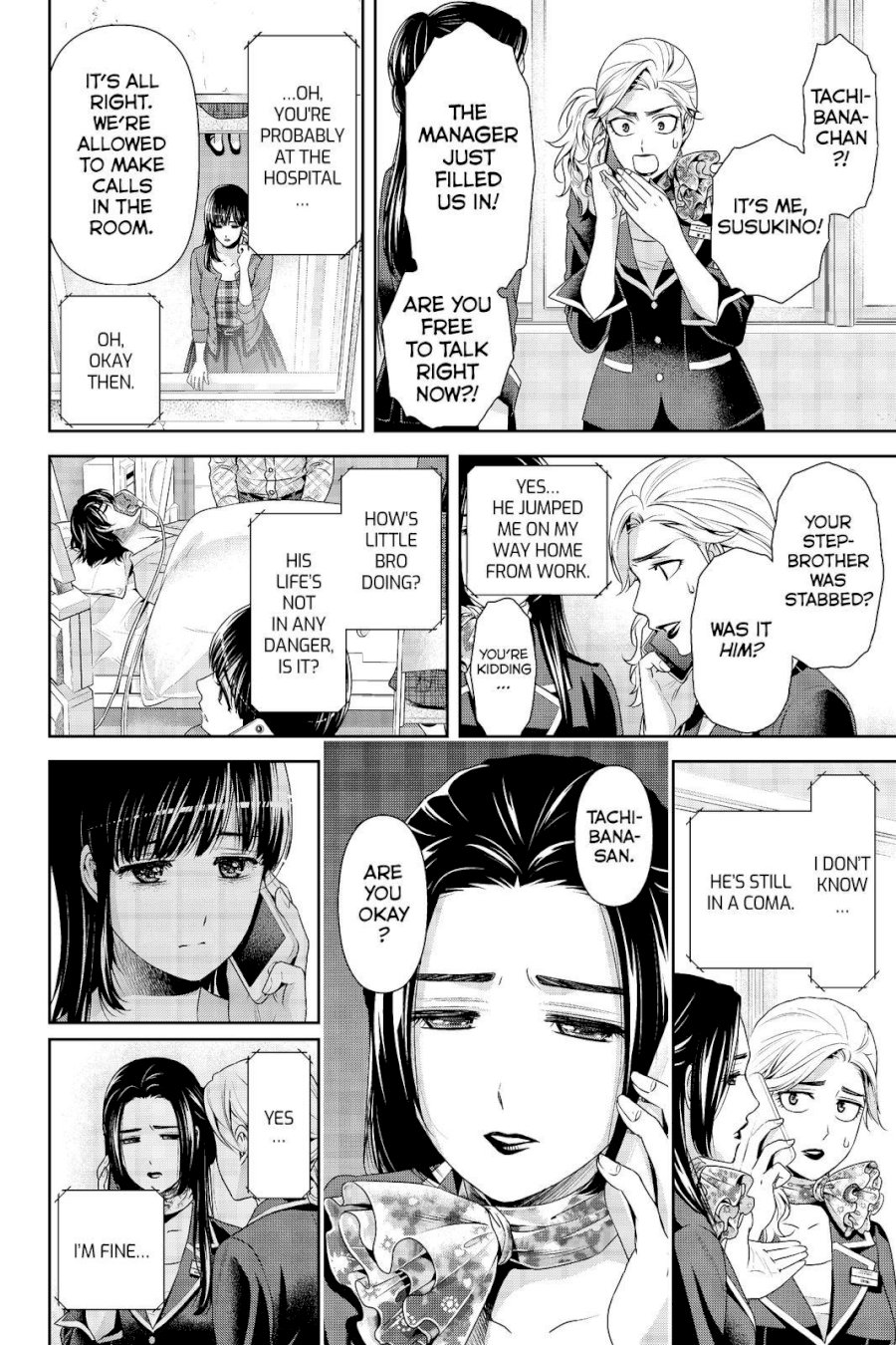 Domestic na Kanojo Chapter 186 - Page 4