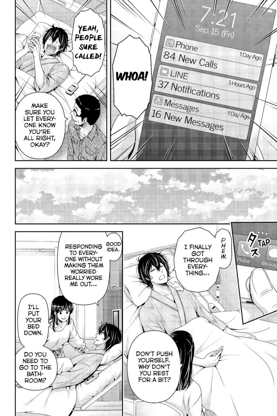 Domestic na Kanojo Chapter 188 - Page 4