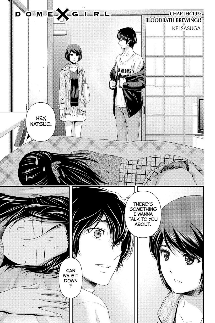 Domestic na Kanojo Chapter 195 - Page 1