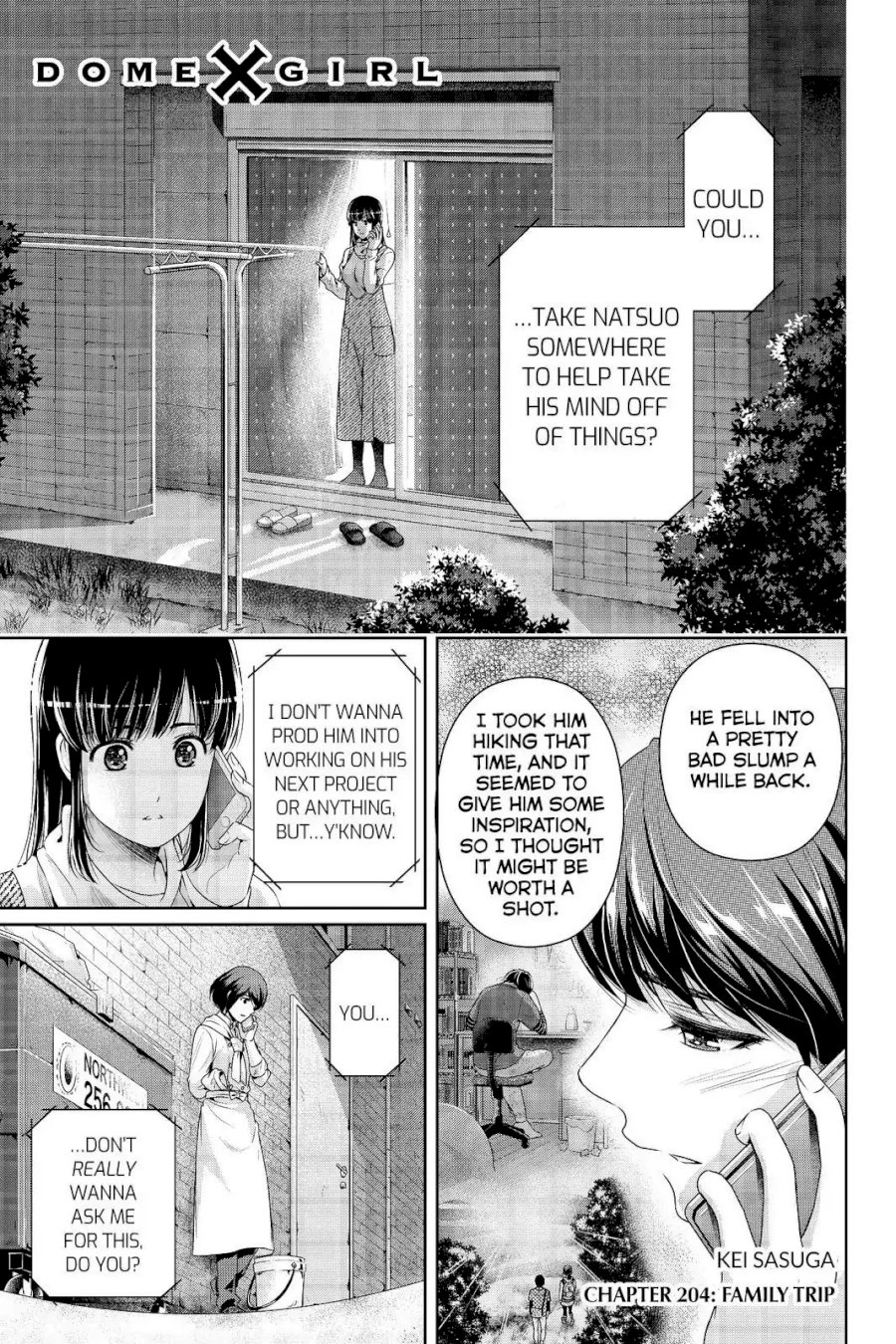 Domestic na Kanojo Chapter 204 - Page 1