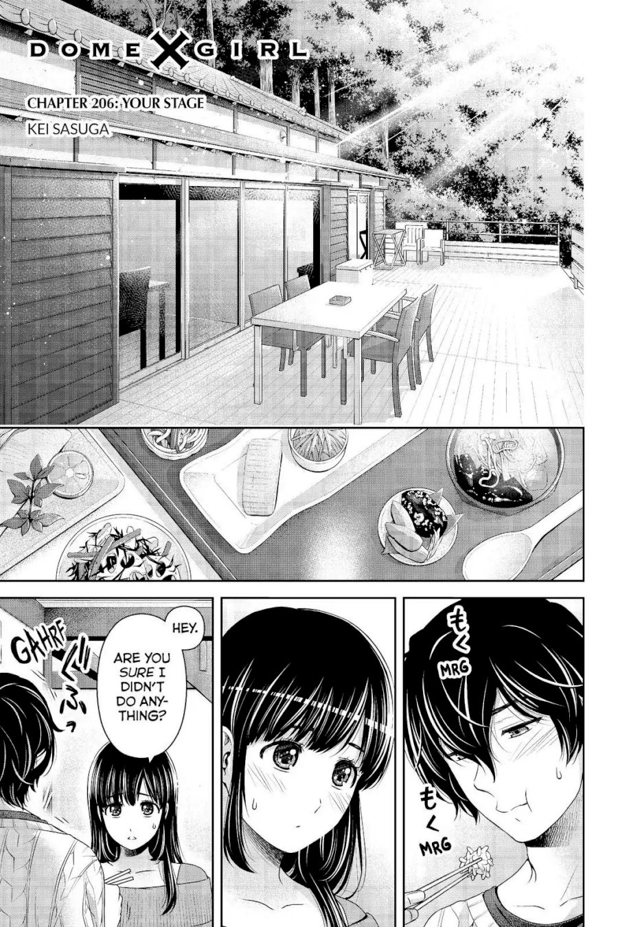 Domestic na Kanojo Chapter 206 - Page 1