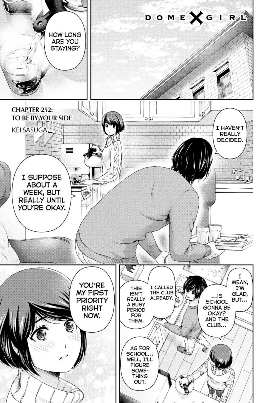 Domestic na Kanojo Chapter 252 - Page 1