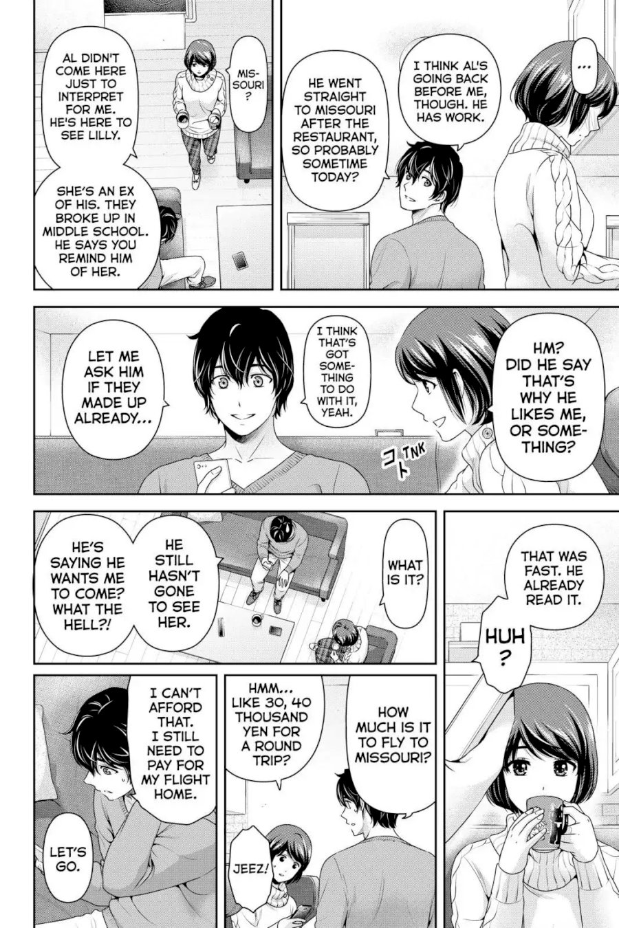 Domestic na Kanojo Chapter 252 - Page 2