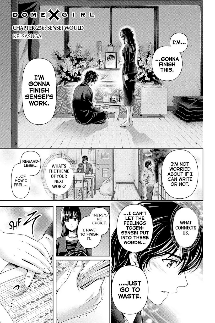 Domestic na Kanojo Chapter 256 - Page 1