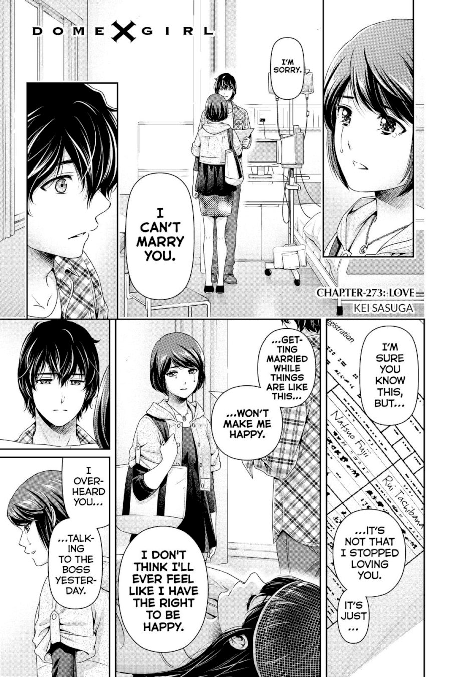 Domestic na Kanojo Chapter 273 - Page 2