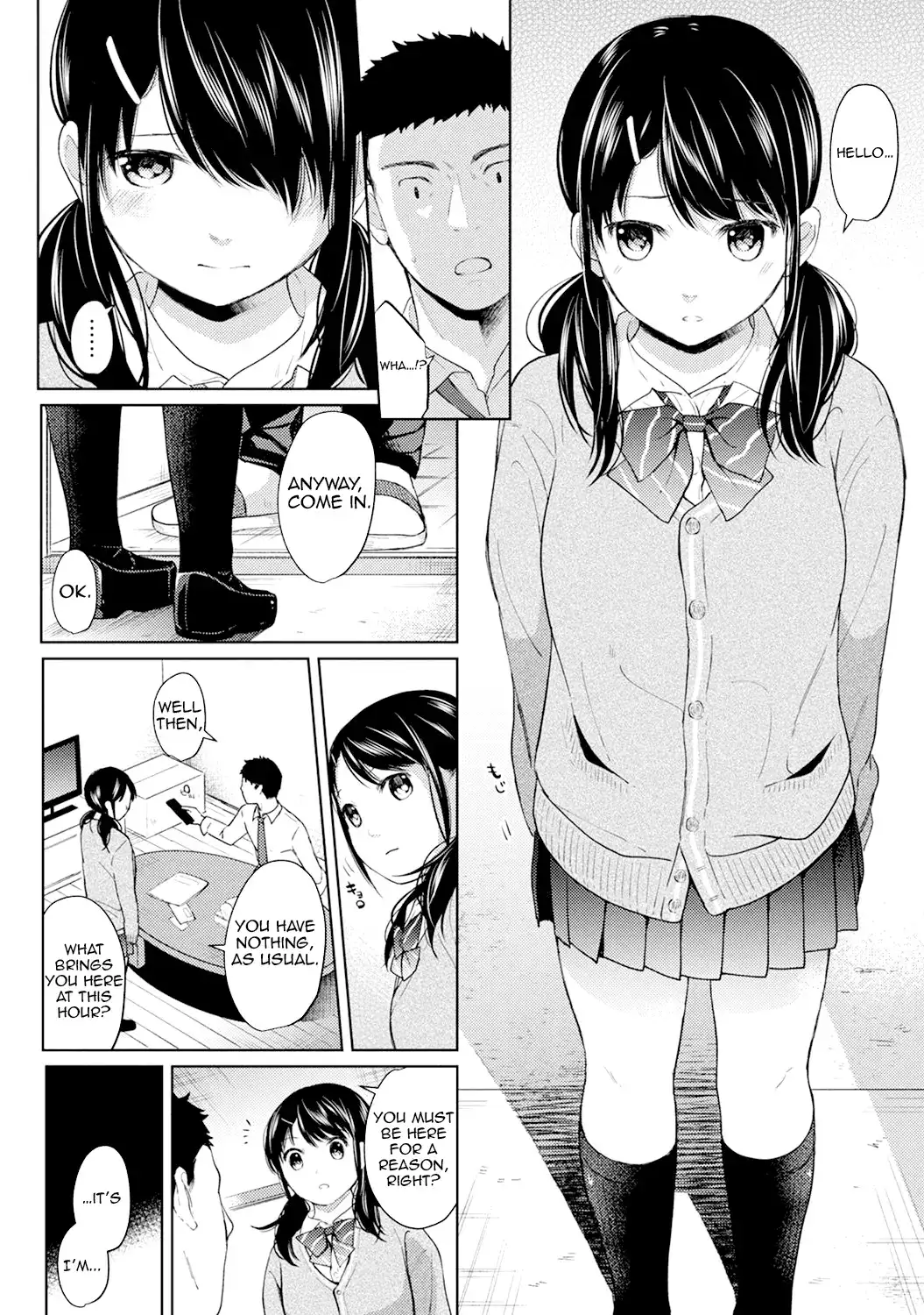 1LDK+JK Ikinari Doukyo? Micchaku!? Hatsu Ecchi!!? Chapter 5 - Page 7