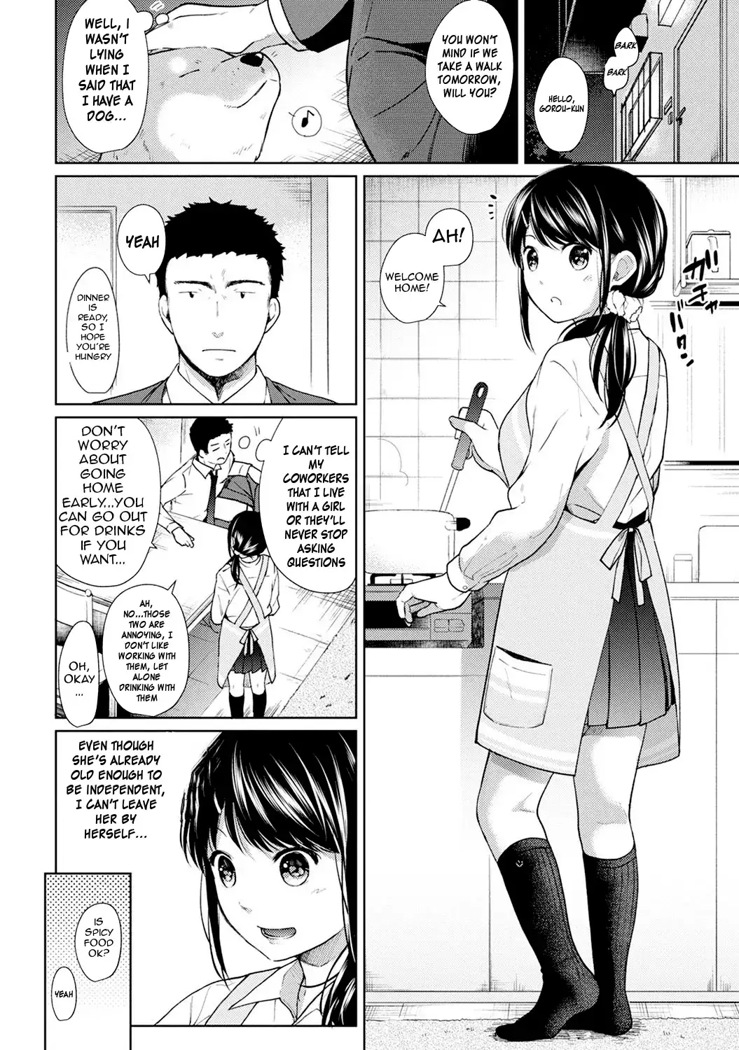 1LDK+JK Ikinari Doukyo? Micchaku!? Hatsu Ecchi!!? Chapter 7 - Page 3