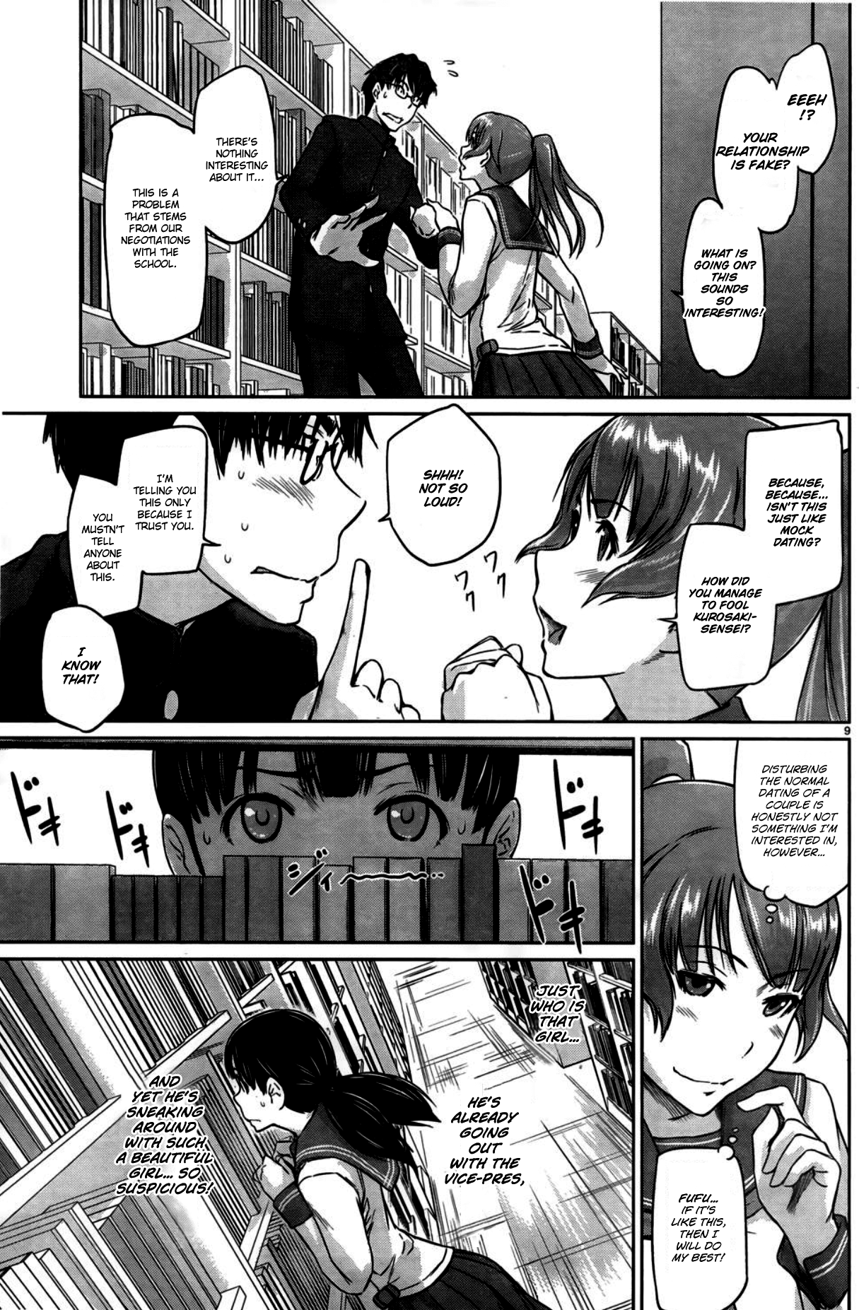 Renai Shikou Seitokai Chapter 4 - Page 9