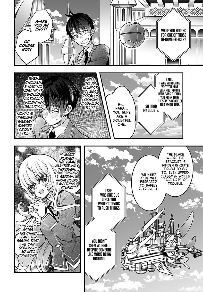 Otome Game Sekai wa Mob ni Kibishii Sekai desu Chapter 27 - Page 38