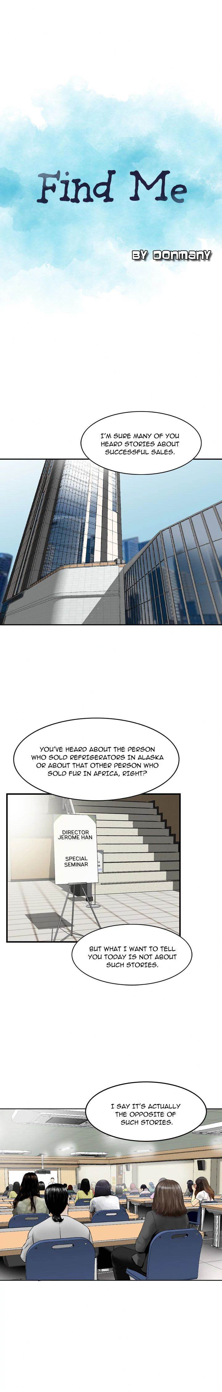 Find Me Chapter 1 - Page 1