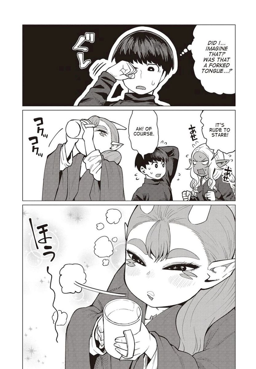 Elf-San Wa Yaserarenai. Chapter 16 - Page 16