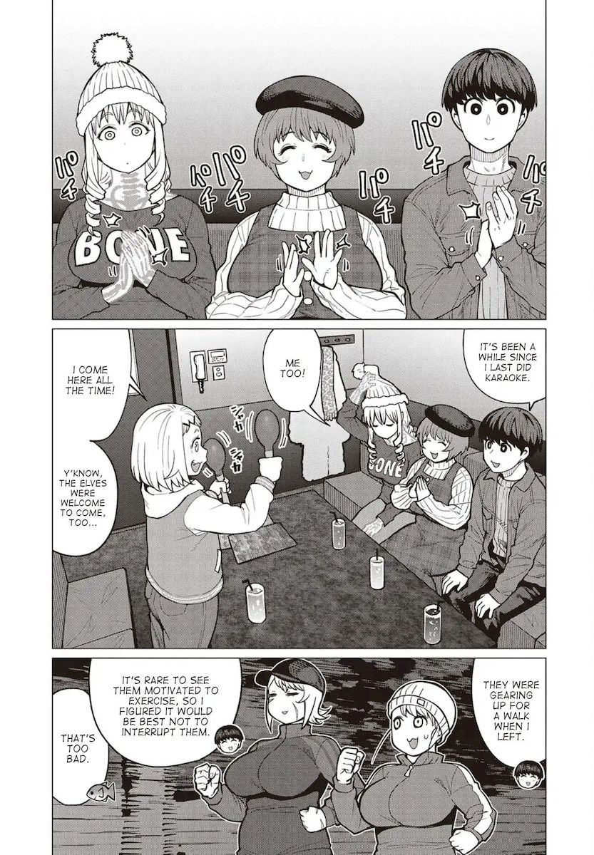 Elf-San Wa Yaserarenai. Chapter 25 - Page 4