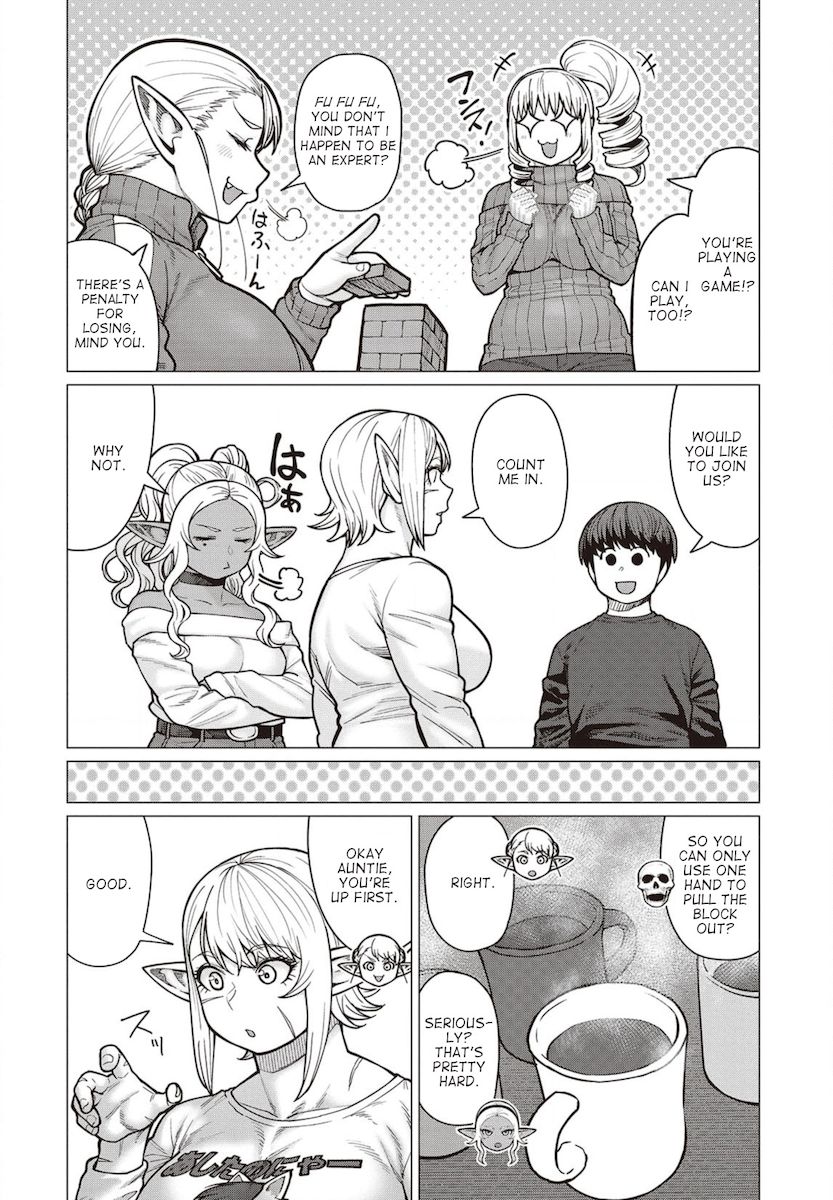 Elf-San Wa Yaserarenai. Chapter 36 - Page 7